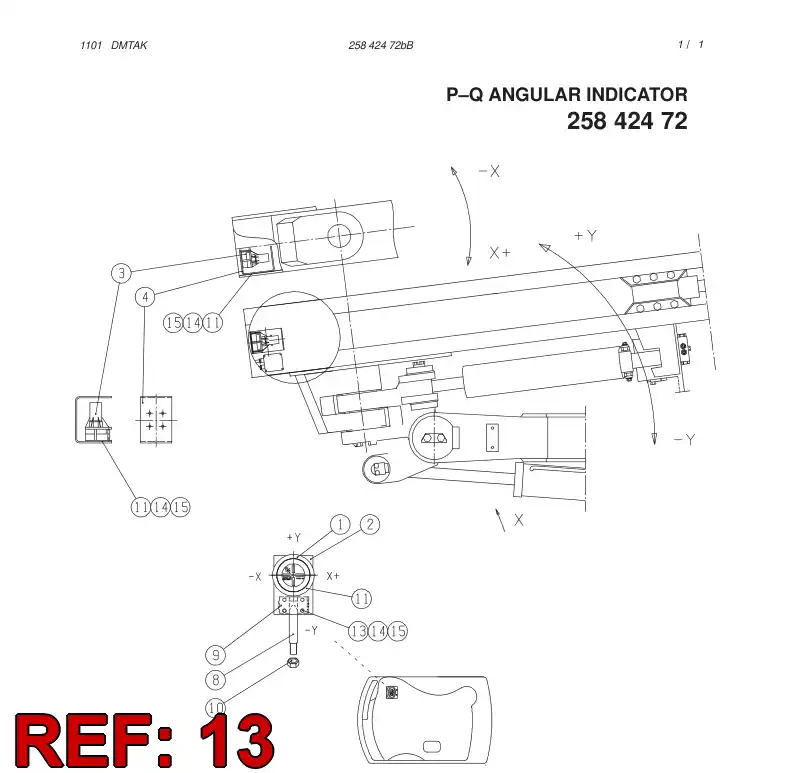 80030509 800 305 09 HEXAGON HEAD BOLT (HALF THREAD) - Sandvik Technical Drawing