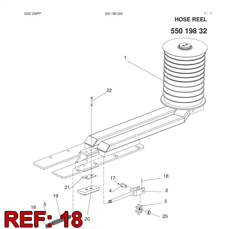 80030889 800 308 89 SPRING-TYPEE STRAIGHT PIN - Sandvik Technical Drawing