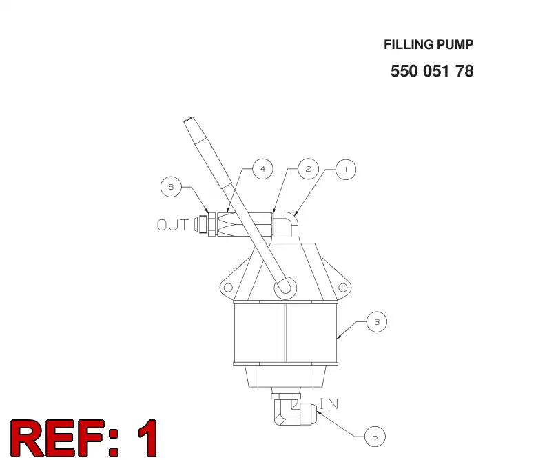 80034409 800 344 09 ELBOW ADAPTER - Sandvik Technical Drawing
