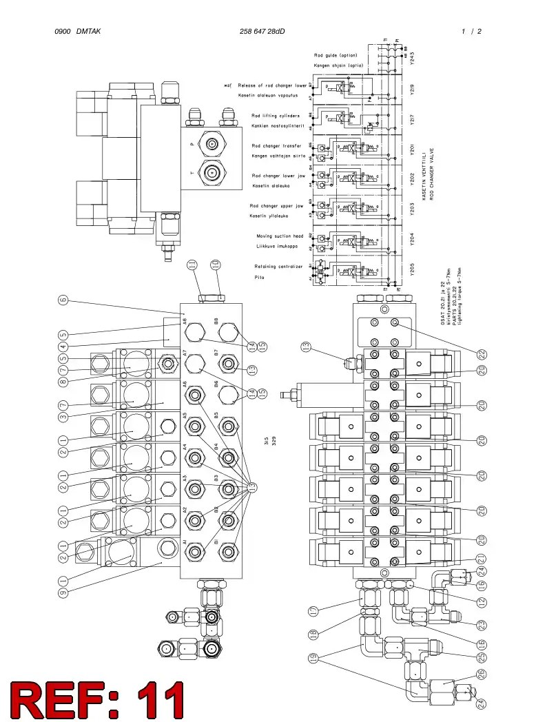 80034799 800 347 99 BONDED SEAL - Sandvik Technical Drawing