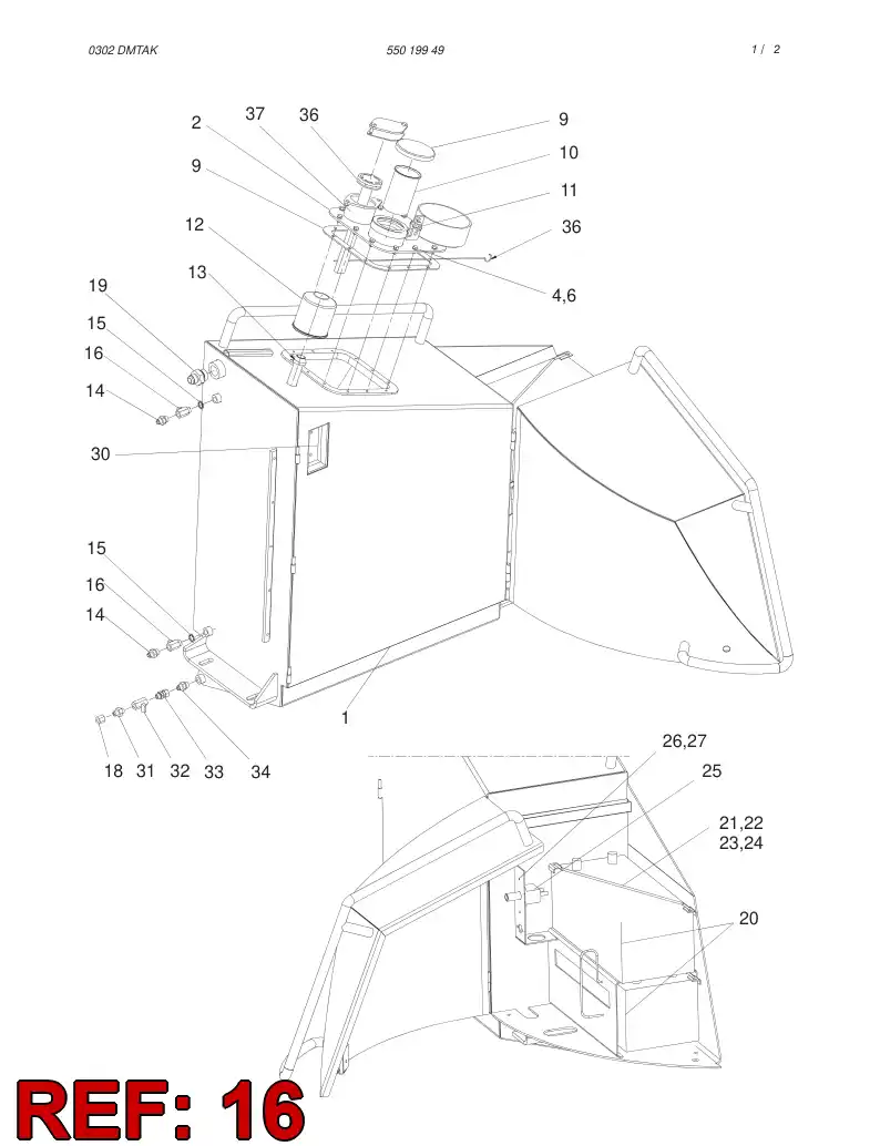 80041259 800 412 59 Valve, Ball - Sandvik Technical Drawing