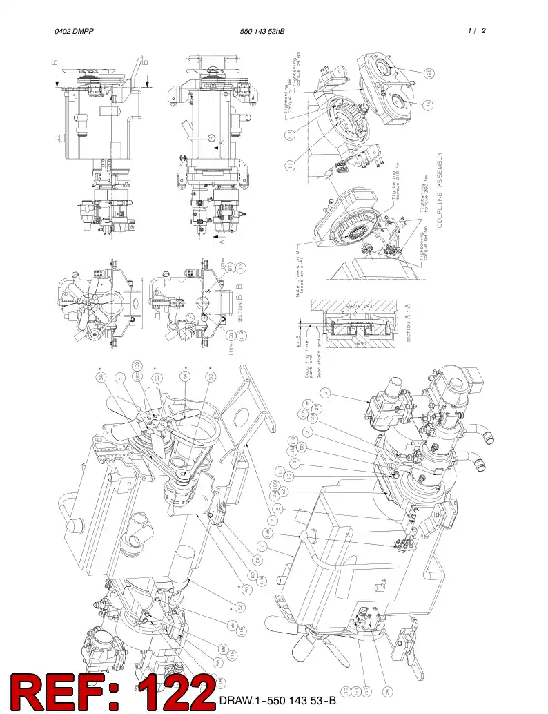 80046049 800 460 49 HEXAGON HEAD SCREW (FULL THREAD) - Sandvik Technical Drawing