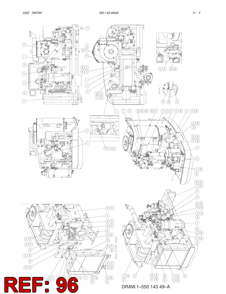 80052579 800 525 79 HEXAGON HEAD BOLT (HALF THREAD) - Sandvik Technical Drawing