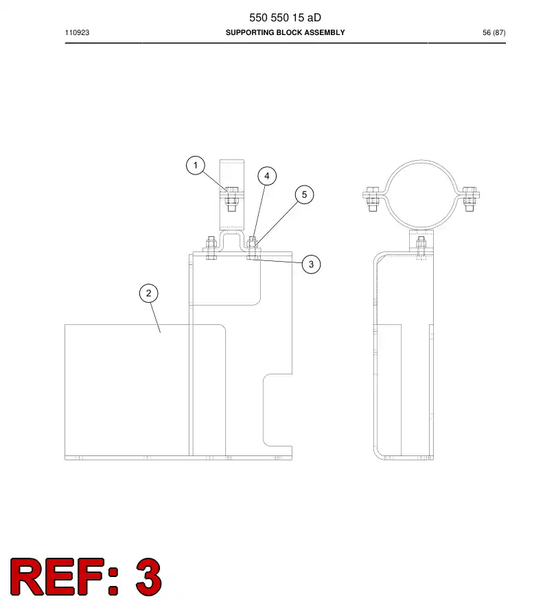 80053179a 800 531 79a Hexagon head screw - Sandvik Technical Drawing