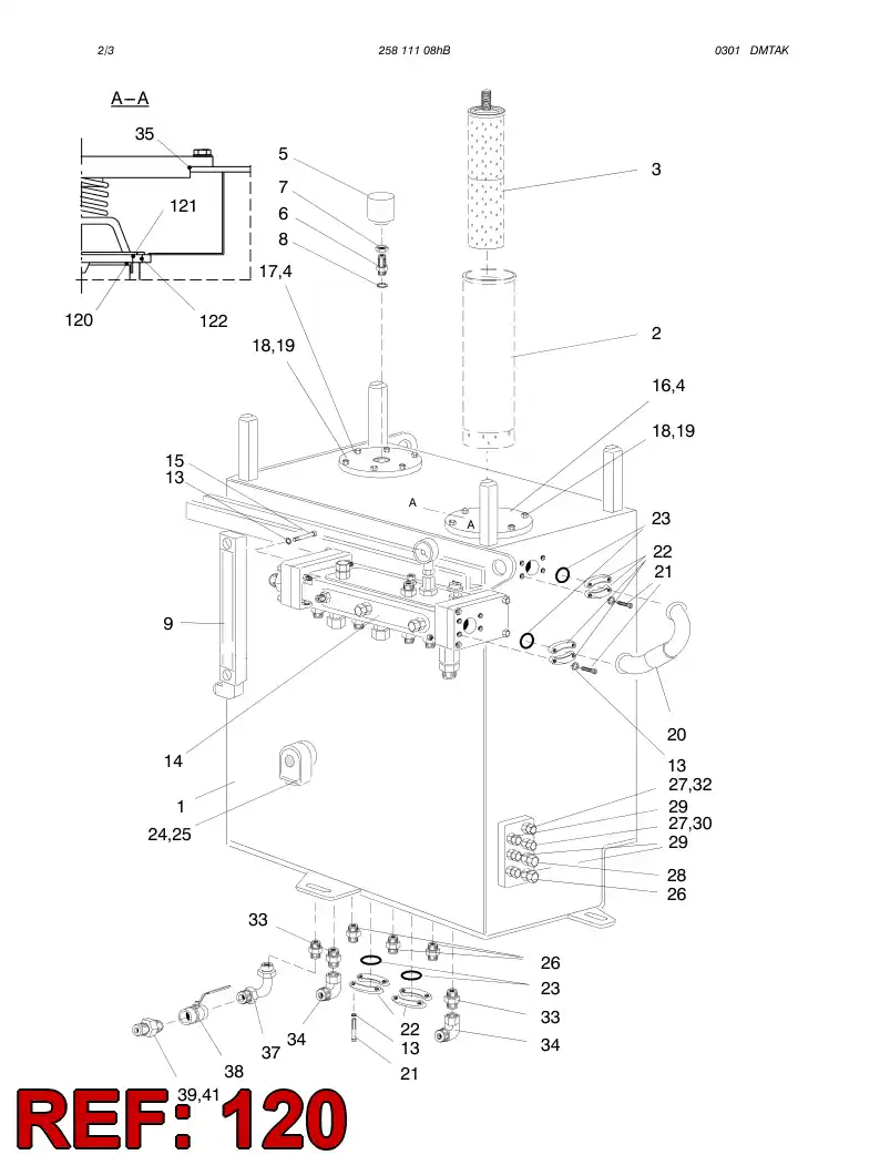 80066259 800 662 59 O-RING - Sandvik Technical Drawing