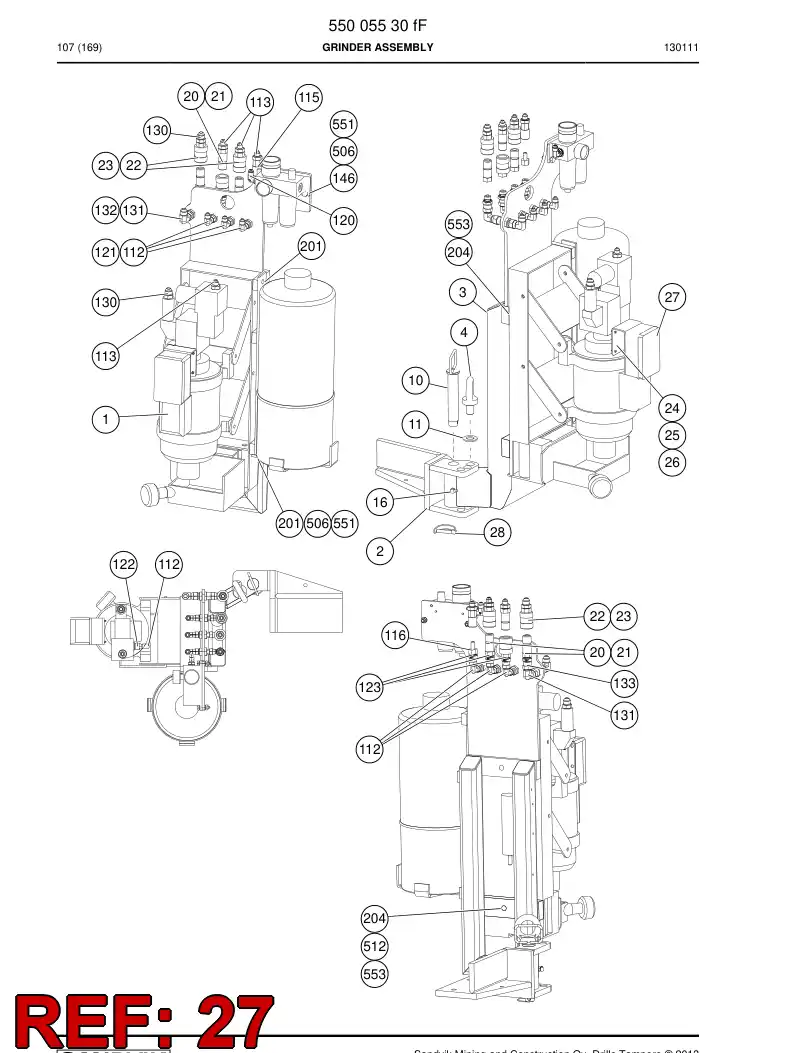 80066799 800 667 99 HEX.SOCKET HEAD CAP SCR. - Sandvik Technical Drawing