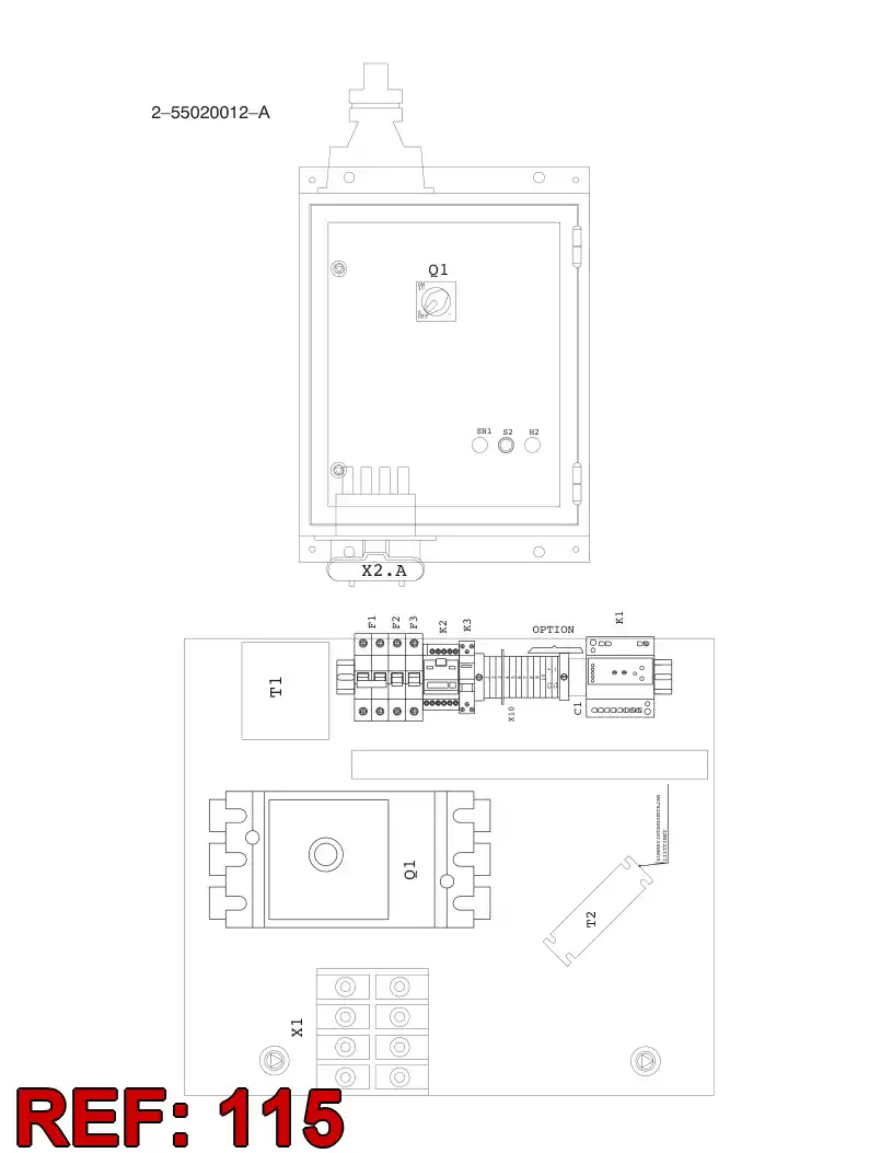 80081549 800 815 49 WIRE - Sandvik Technical Drawing