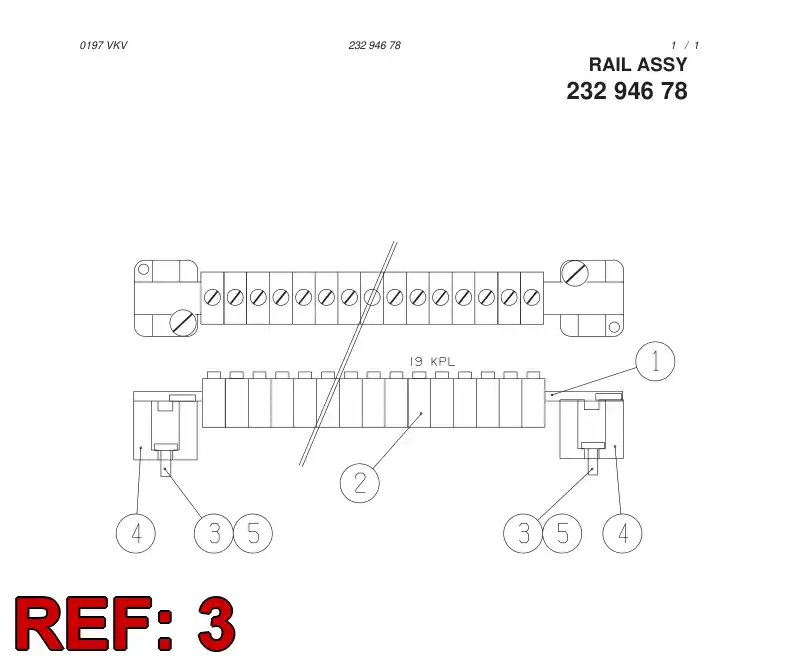 80095359 800 953 59 HEXAGON HEAD SCREW (FULL THREAD) - Sandvik Technical Drawing