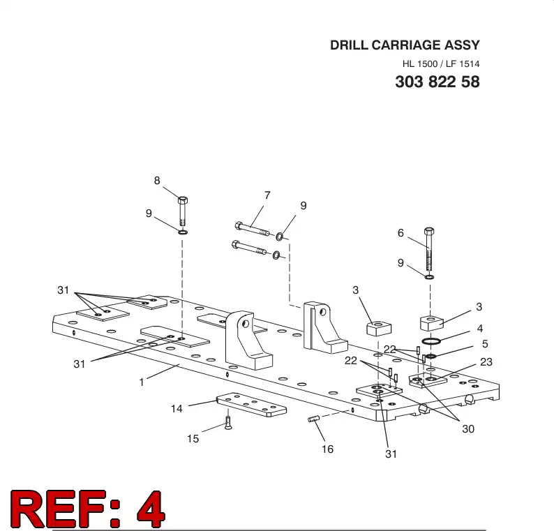80097099 800 970 99 O-RING - Sandvik Technical Drawing