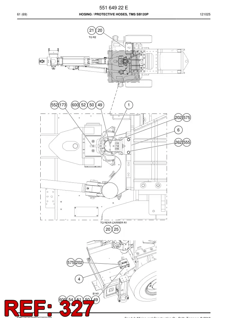 80097379 800 973 79 Hexagon socket head screw - Sandvik Technical Drawing