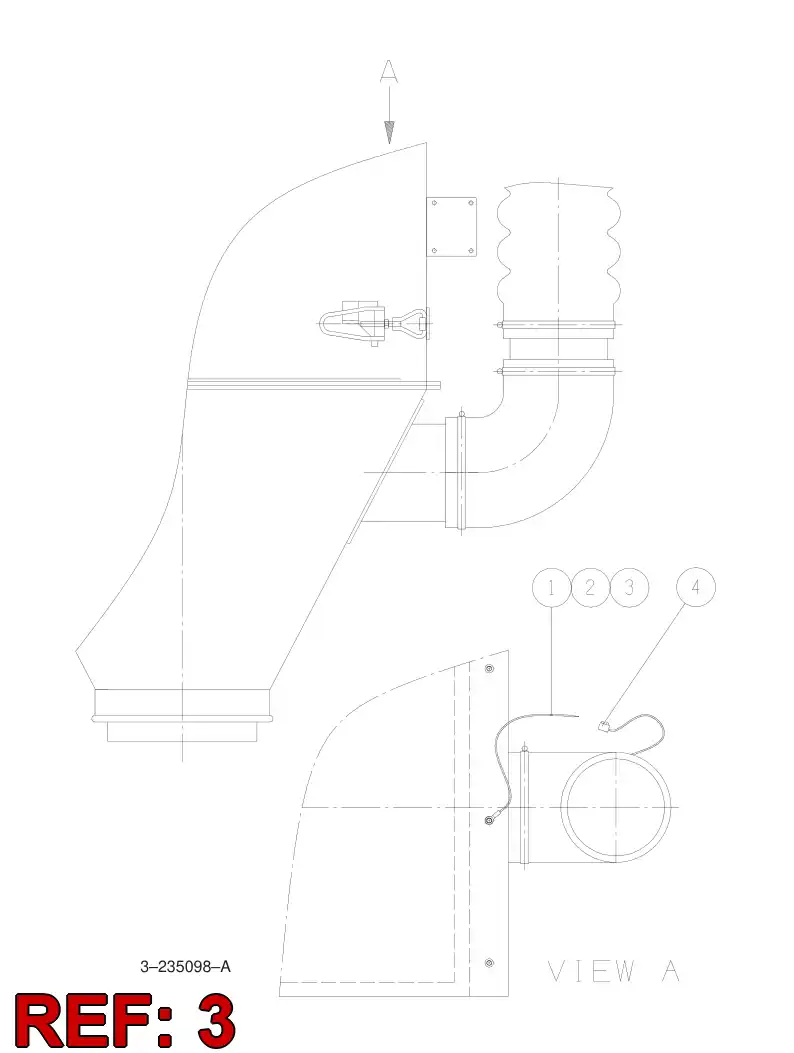 80100659 801 006 59 CABLE TERMINAL - Sandvik Technical Drawing