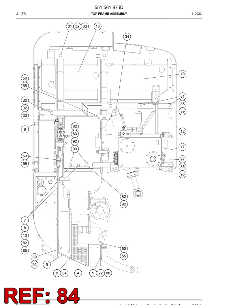 80109359a 801 093 59a HEXAGON HEAD BOLT (FULL THREAD) - Sandvik Technical Drawing