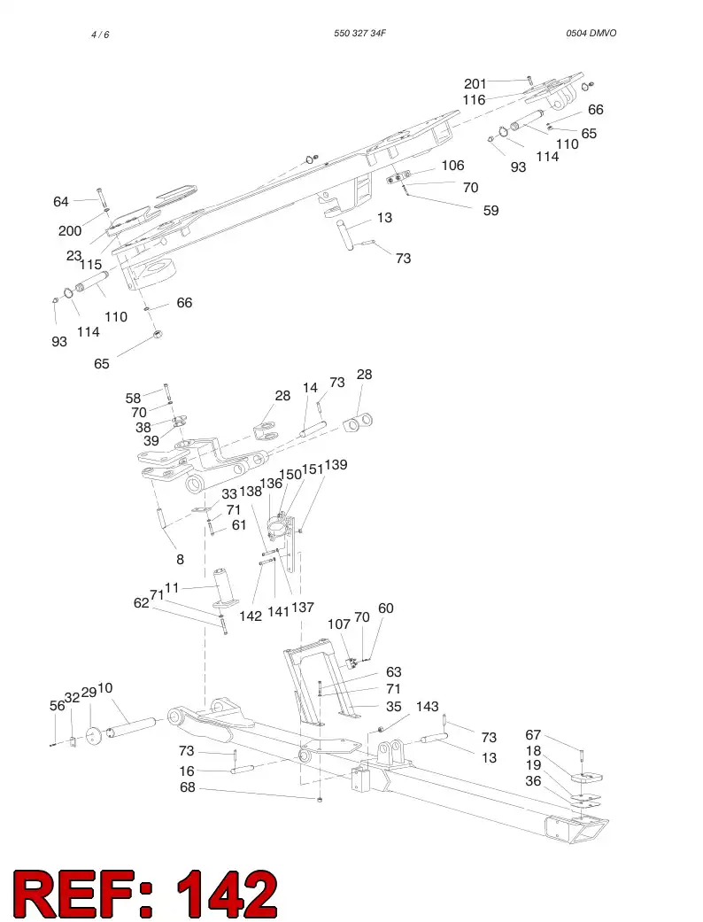 80121189 801 211 89 HEXAGON HEAD BOLT (HALF THREAD) - Sandvik Technical Drawing