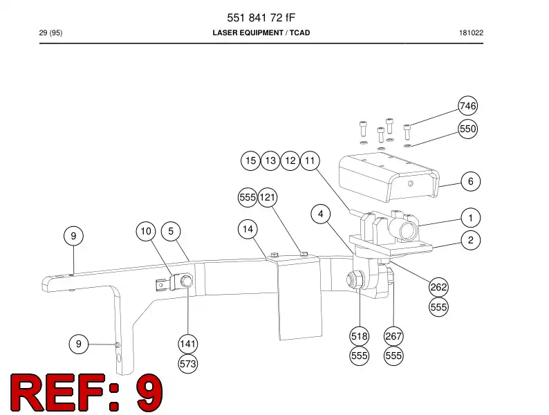 80131929 801 319 29 SPRING-TYPEE STRAIGHT PIN - Sandvik Technical Drawing