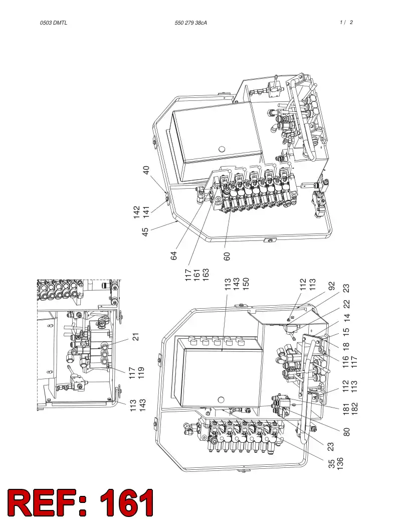 80144449 801 444 49 HEXAGON HEAD BOLT (HALF THREAD) - Sandvik Technical Drawing