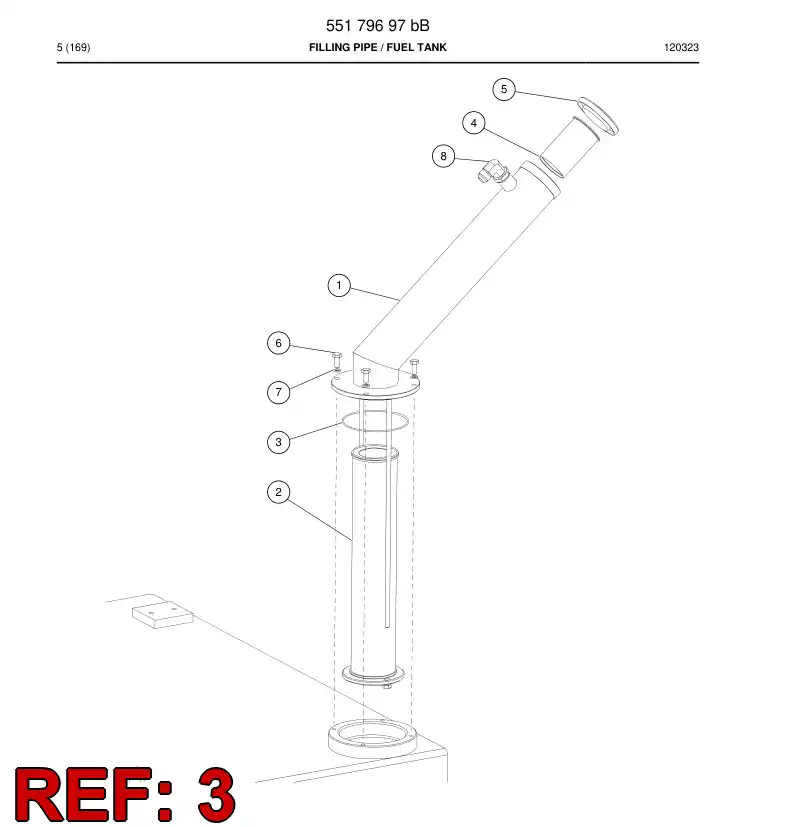 80149809 801 498 09 O-RING - Sandvik Technical Drawing