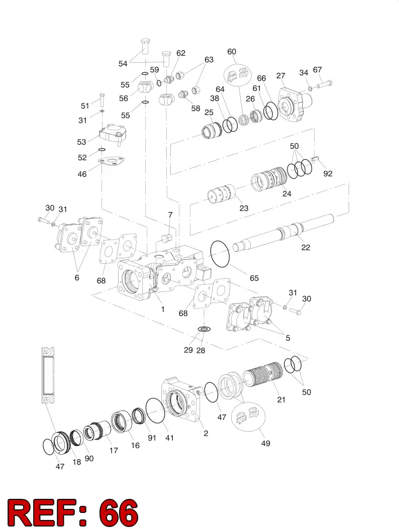 80151729 801 517 29 O-RING - Sandvik Technical Drawing