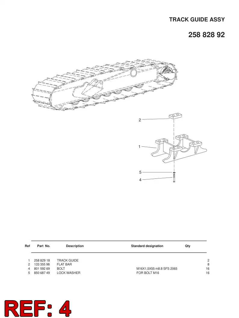 80159269 801 592 69 Hexagon head screw (full thread) - Sandvik Technical Drawing