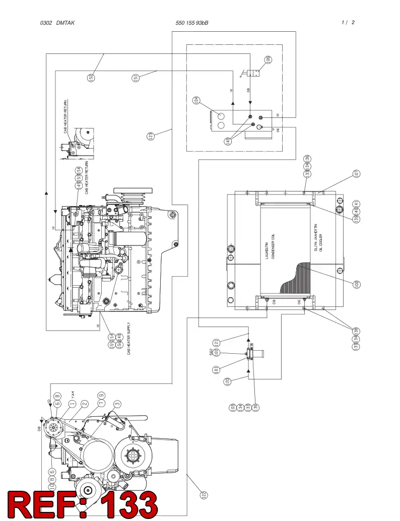 80177999 801 779 99 LOCK NUT - Sandvik Technical Drawing