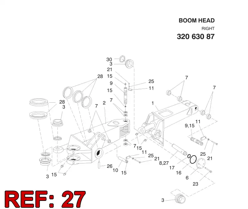 80181148 801 811 48 PLUG - Sandvik Technical Drawing