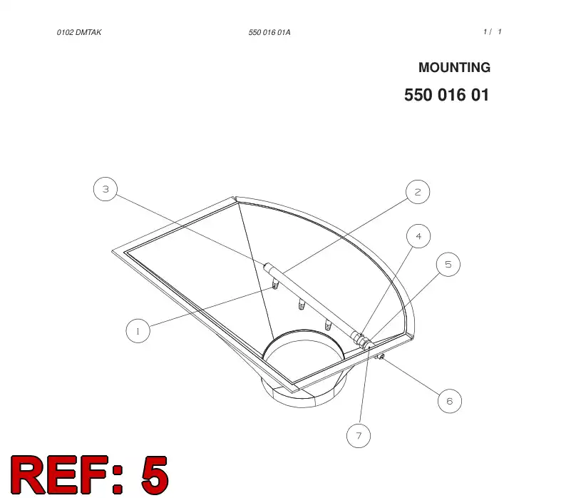 80194899 801 948 99 Adapter (hydraulic) - Sandvik Technical Drawing