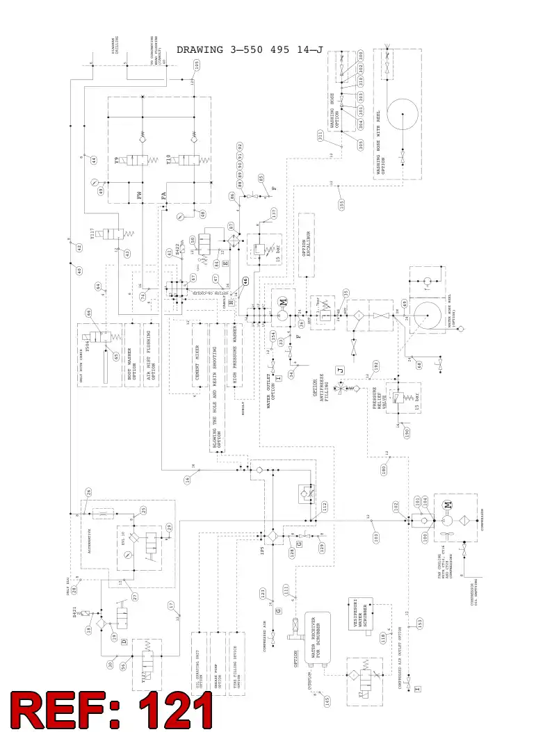 80217659 802 176 59 ADAPTER (HYDRAULIC) - Sandvik Technical Drawing