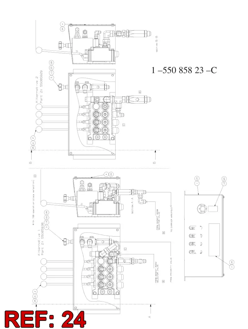 80228979 802 289 79 HEXAGON HEAD SCREW - Sandvik Technical Drawing