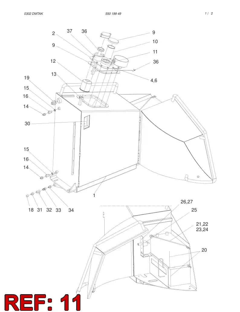80233829 802 338 29 COLLAR - Sandvik Technical Drawing