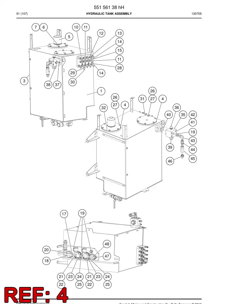 80244329a 802 443 29a O-Ring - Sandvik Technical Drawing