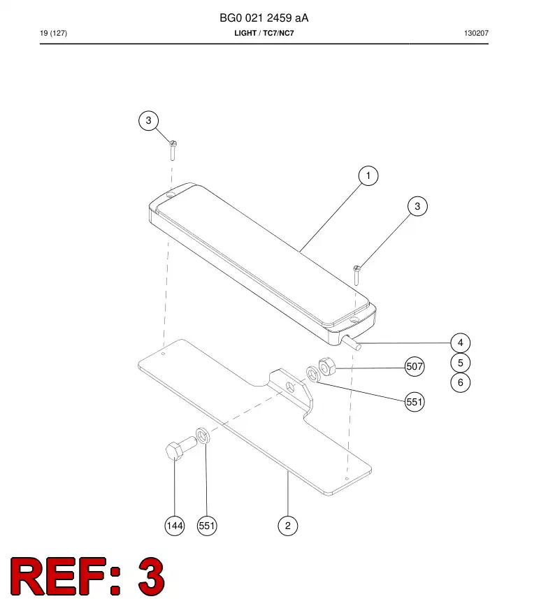80267699 802 676 99 SLOTTED SCREW - Sandvik Technical Drawing