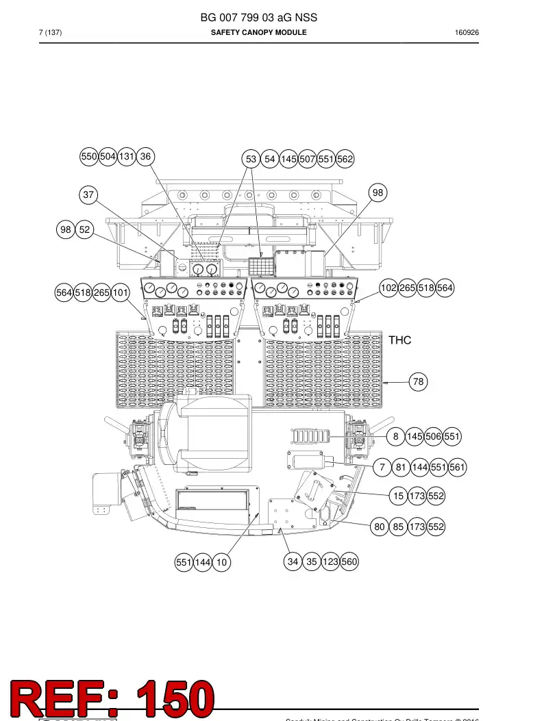 80315239a 803 152 39a HOSE - Sandvik Technical Drawing