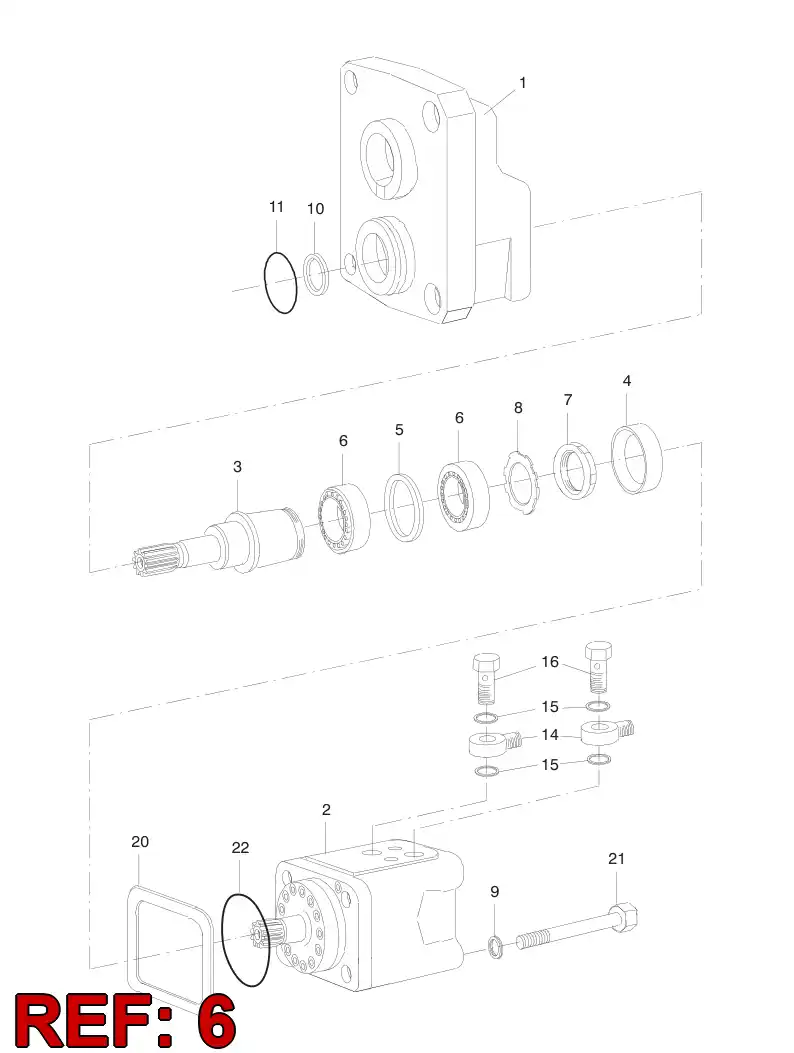 80323409 803 234 09 TAPERED ROLLER BEARING - Sandvik Technical Drawing