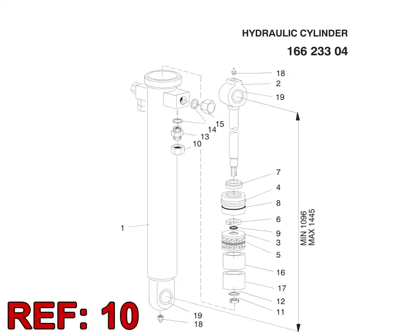 80326429 803 264 29 CONECTOR - Sandvik Technical Drawing