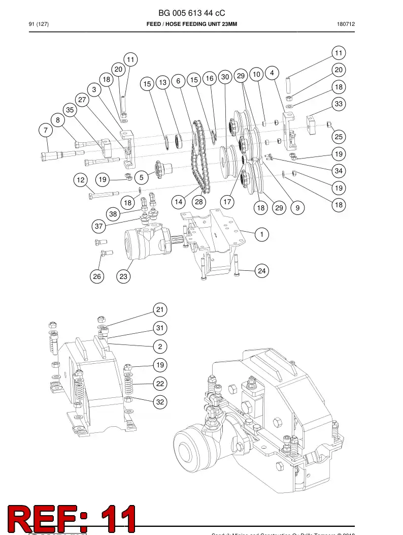80385109 803 851 09 Hexagon socket set screw - Sandvik Technical Drawing