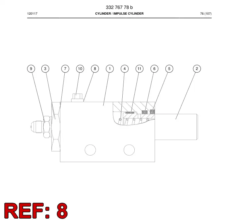 80416009a 804 160 09a USIT-SEAL - Sandvik Technical Drawing