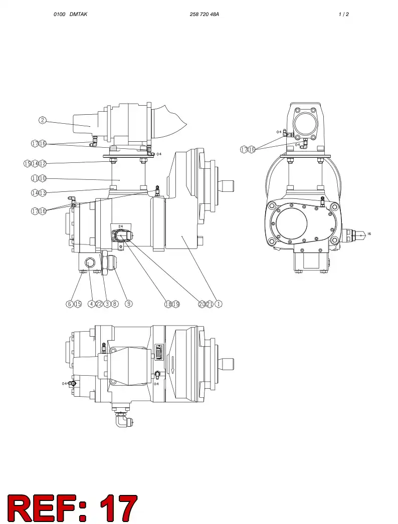 80431829 804 318 29 STRAIGHT THREAD ADAPTER - Sandvik Technical Drawing