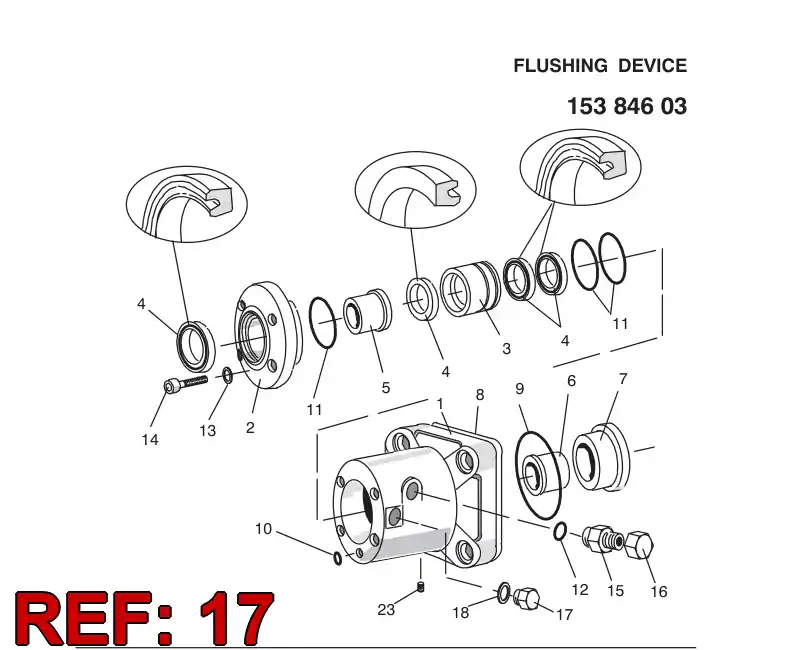 80468209 804 682 09 Plug - Sandvik Technical Drawing