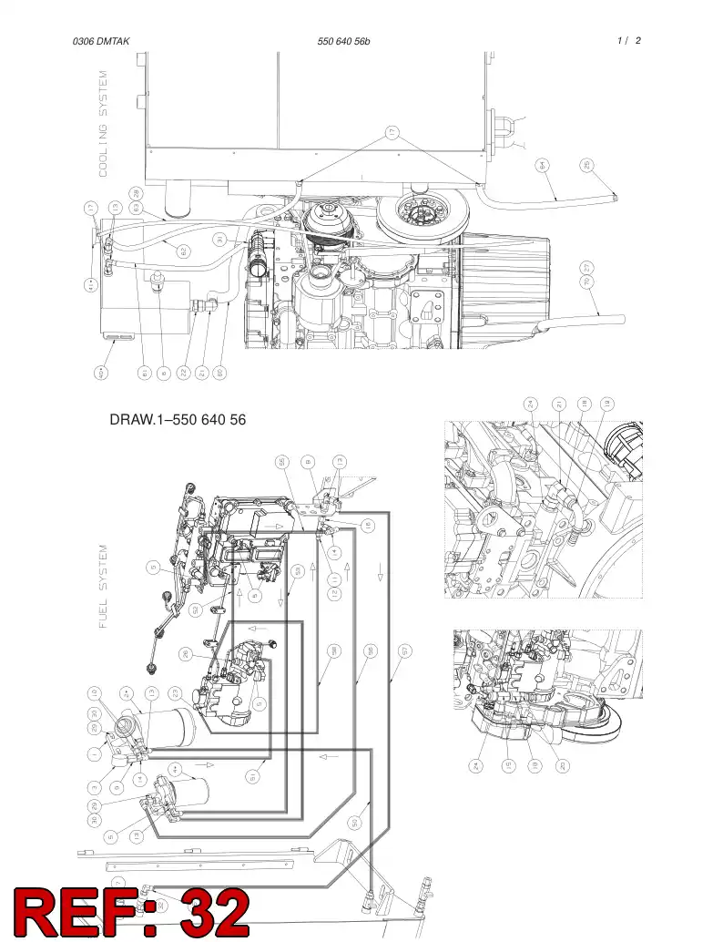 80470549 804 705 49 Adapter (hydraulic) - Sandvik Technical Drawing