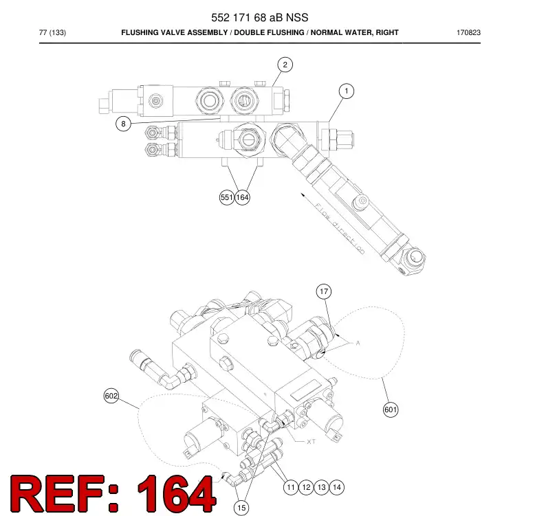 80602059 806 020 59 HEX.BOLT - Sandvik Technical Drawing