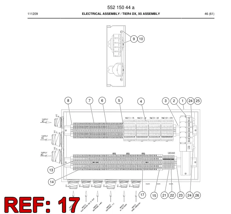80649439 806 494 39 BRIDGE - Sandvik Technical Drawing