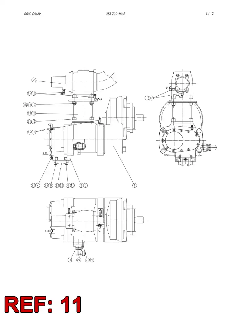 80653539 806 535 39 O-RING - Sandvik Technical Drawing