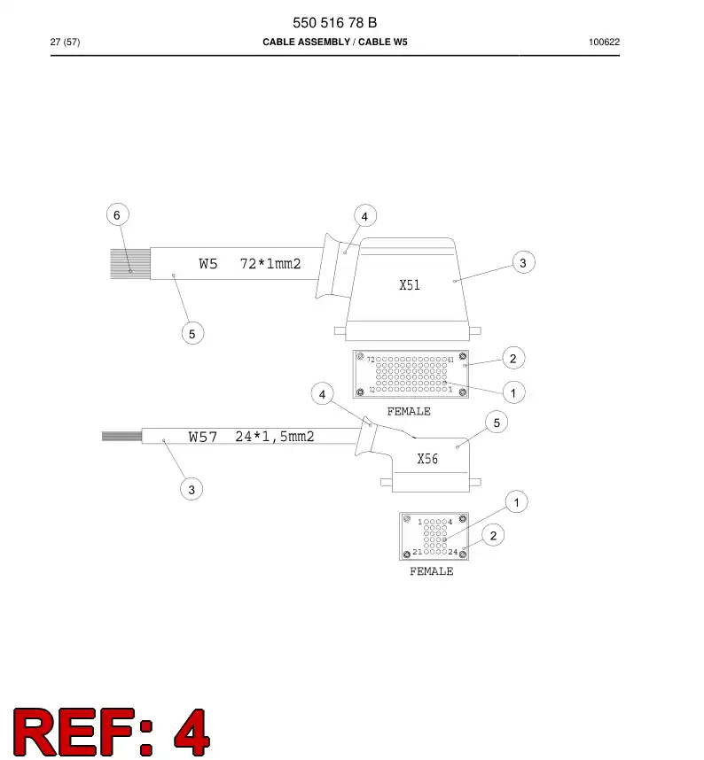 80654419 806 544 19 Cable gland - Sandvik Technical Drawing