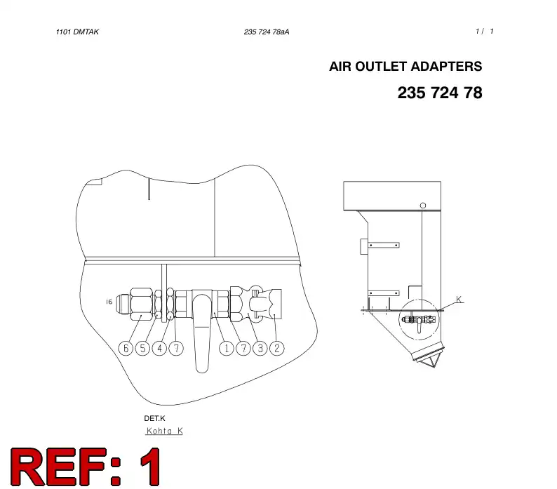 80680189 806 801 89 BALL VALVE - Sandvik Technical Drawing
