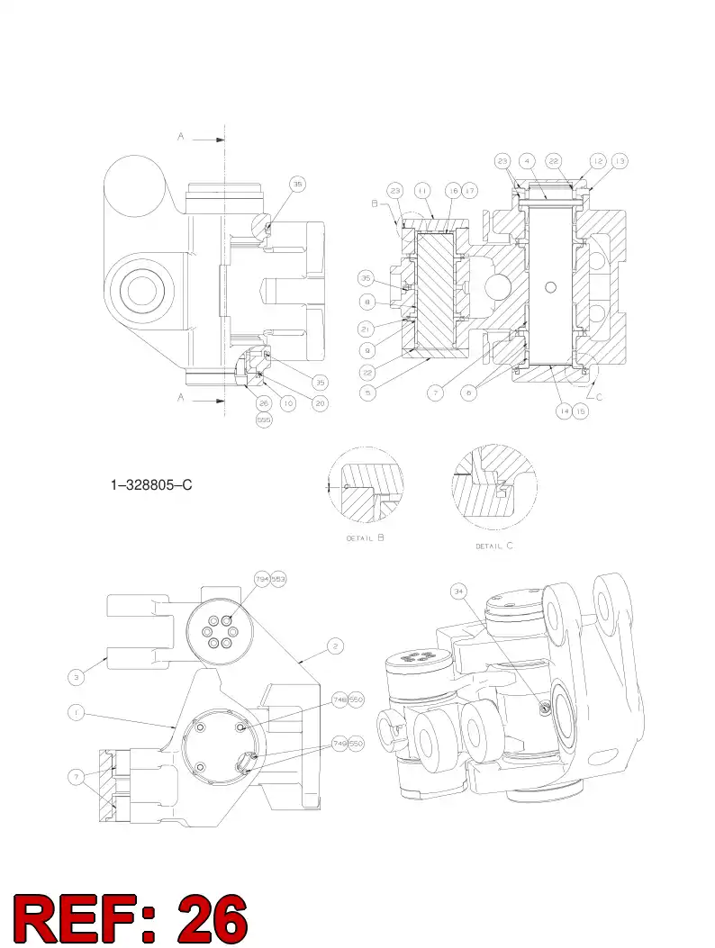 80721959 807 219 59 HEXAGON SOCKET HEAD SCREW (FULL THREAD) - Sandvik Technical Drawing