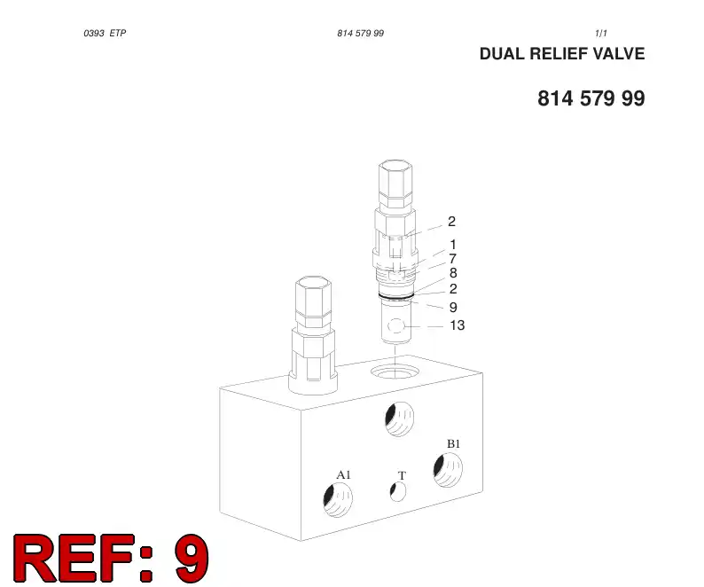 80740209 807 402 09 SEAL - Sandvik Technical Drawing