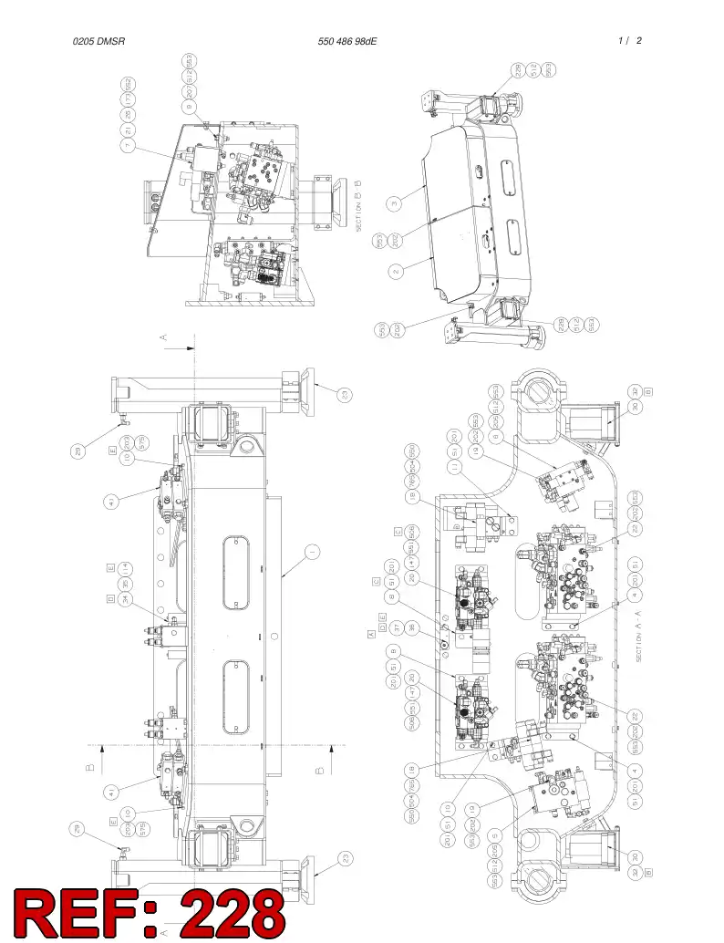 80752799 807 527 99 HEXAGON HEAD BOLT - Sandvik Technical Drawing
