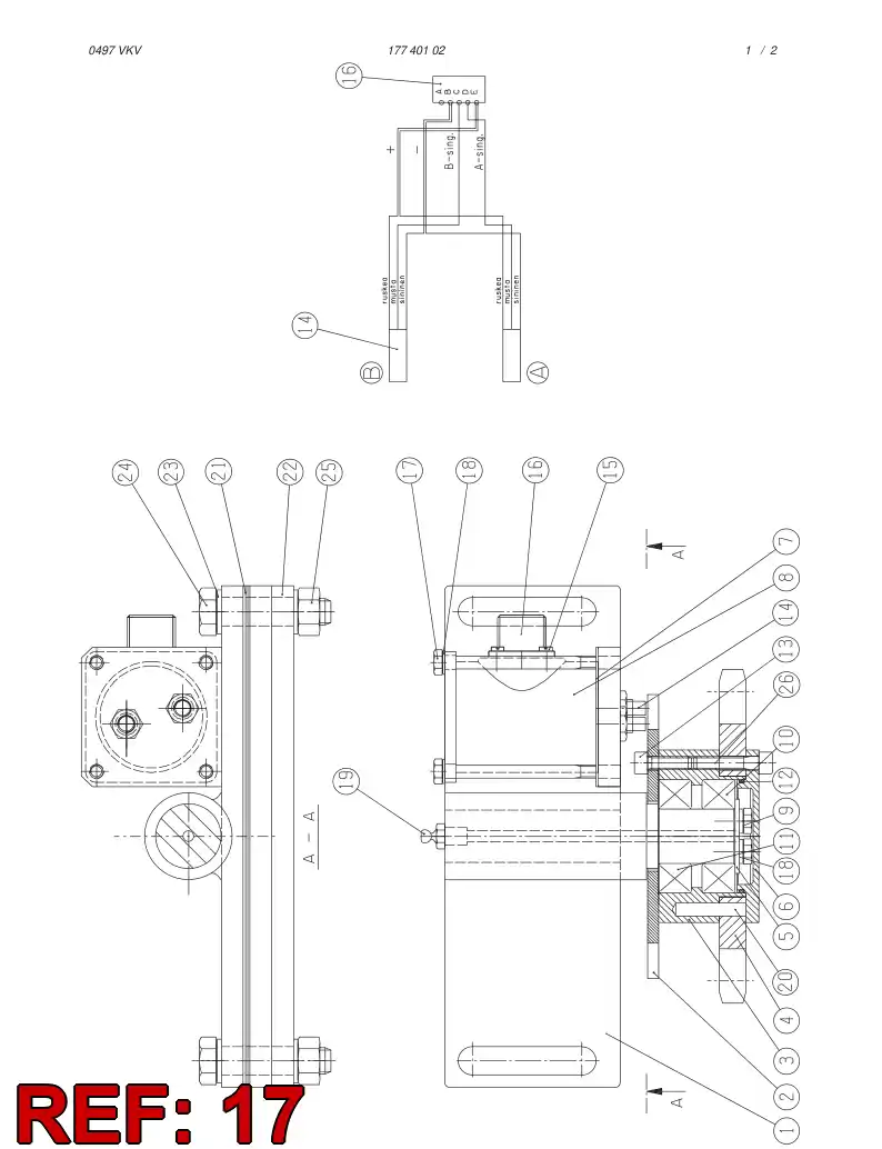80762569 807 625 69 Hexagon head bolt (half thread) - Sandvik Technical Drawing