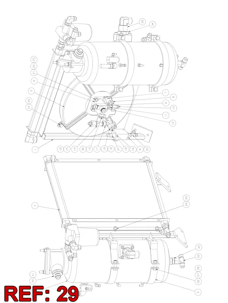 80774639 807 746 39 Hexagon socket head screw - Sandvik Technical Drawing