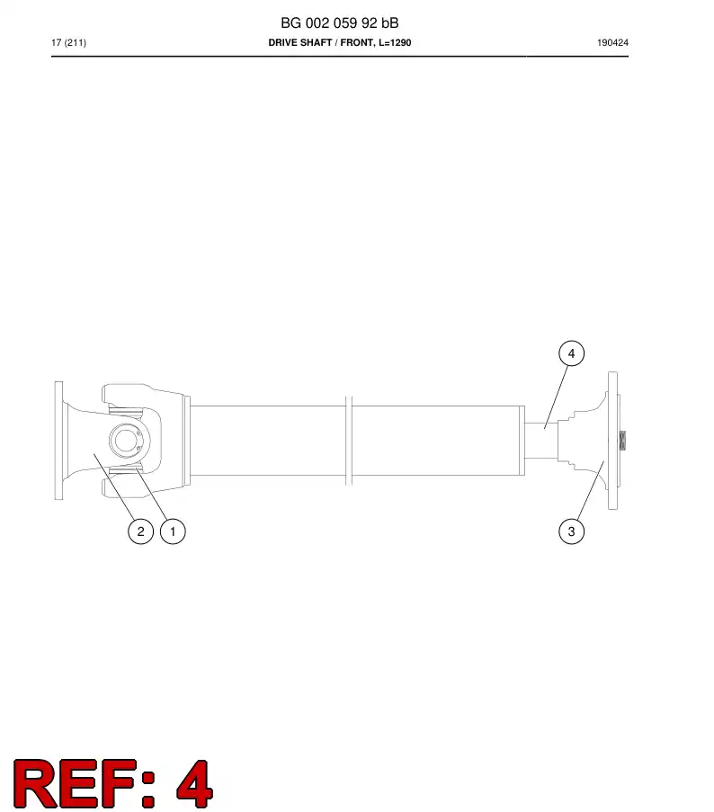 80778419 807 784 19 Bearing - Sandvik Technical Drawing