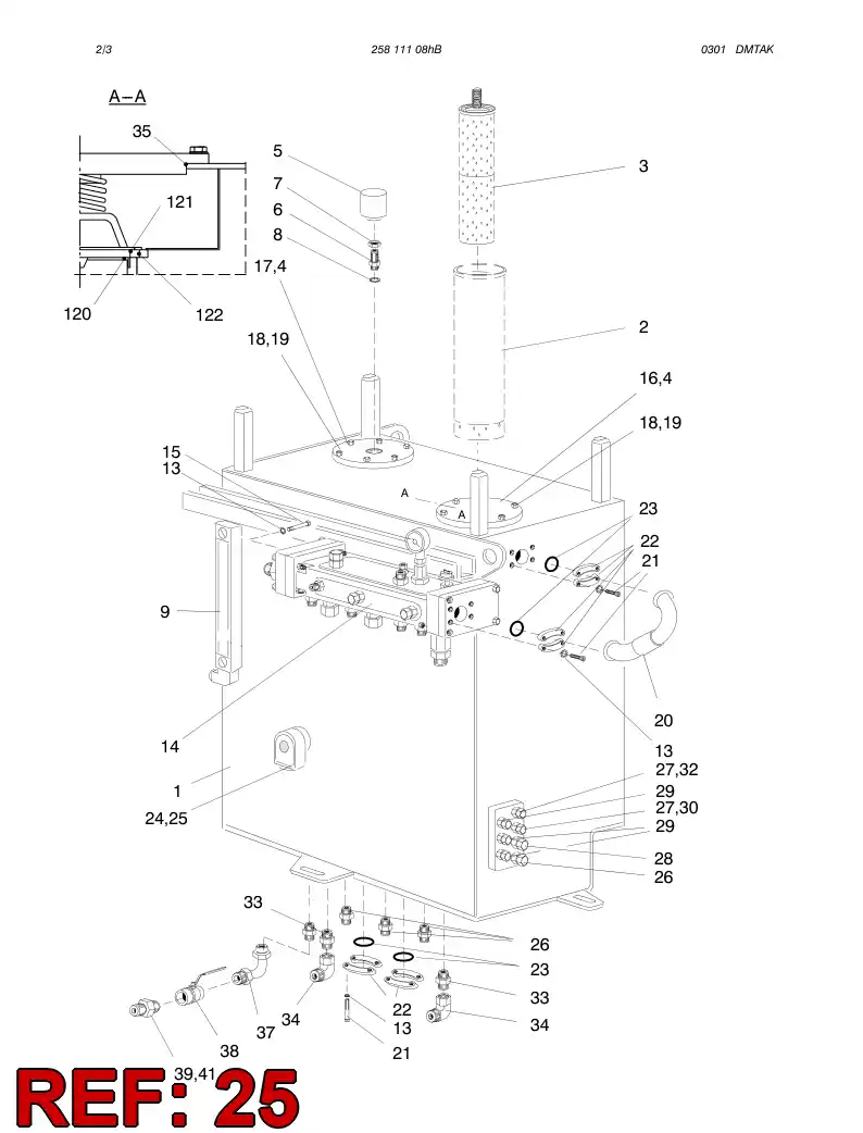 80861699 808 616 99 BONDED SEAL - Sandvik Technical Drawing
